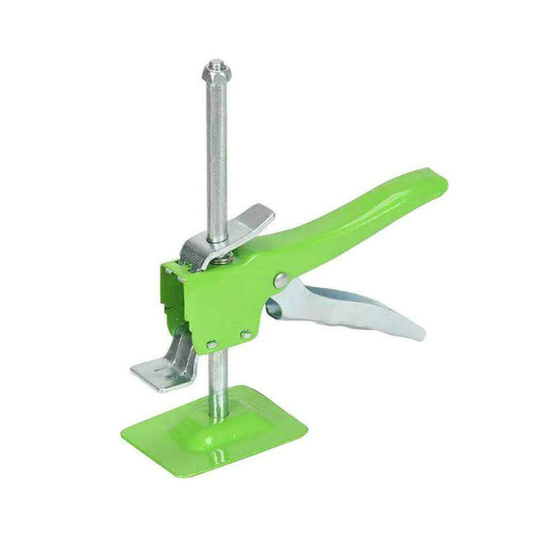 (Green/ Single Column) LABOR-SAVING ARM Door Board Lifter Cabinet Plaster Sheet Repair Height Regulator