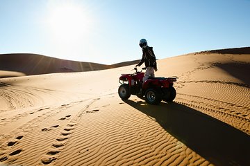Morning Dubai Quad Bike with Sand boarding and Camel ride