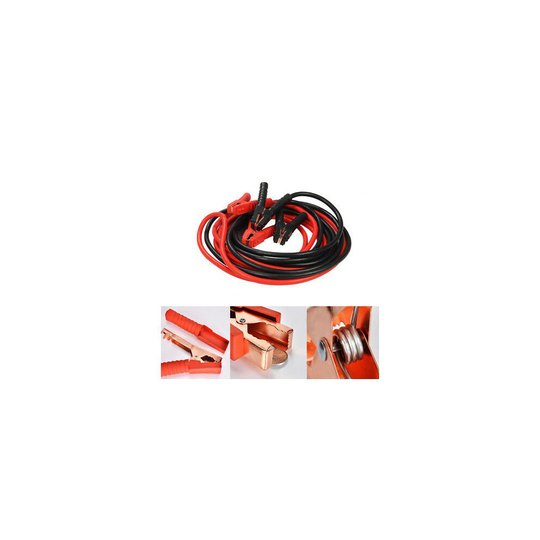 HEAVY DUTY EXTRA 6 METRE TRADE 3000AMP CAR VAN TRUCK LEADS BOOSTER