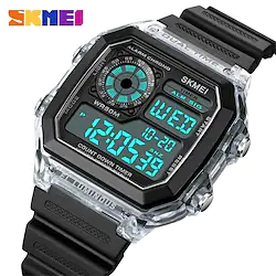SKMEI Japan Digital Movement Countdown Sport Watches Mens Multifunction 5Bar Waterproof Chrono Wristwatch Lightinthebox