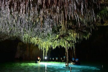 Amazing Secret River near Tulum with Snorkel Equipment, Buffet and Drinks