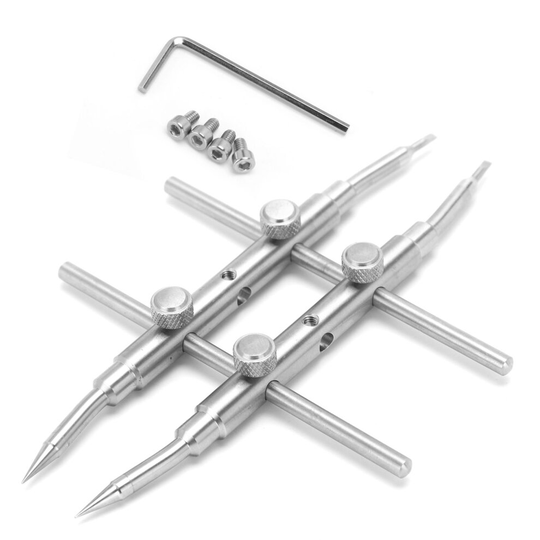 Professional Curved Spanner Wrench Camera Lens Repair Opening Tool Kit