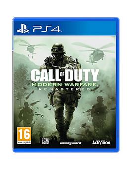 Playstation 4 Call Of Duty: Modern Warfare Remastered