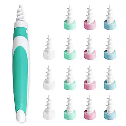 Ear Wax Removal Tool Ear Wax Remover Silicone Ear Cleaner Safe Soft Spiral Smart Reusable Ear Picker Clean Kit Catcher 15 Replacement Tips for Adults Humans Lightinthebox