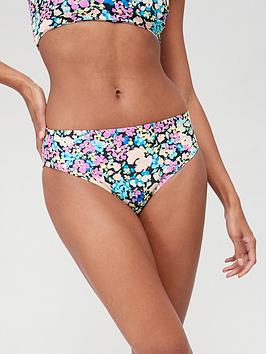 V By Very Mix And Match High Leg Mid Rise Bikini Brief - Multi