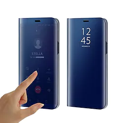 Phone Case For Samsung Galaxy Full Body Case Flip A23 S22 Ultra Plus S21 S20 FE A72 A52 A42 A32 Note 20 Plating Mirror Flip Solid Color Hard Lightinthebox