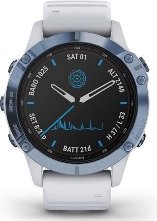 Garmin fenix 6 Pro Mineral Blue/Whitestone