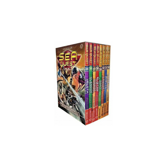 Adam Blade 7 Books collection box set Sea Quest series 7 & 8 Paperrback NEW