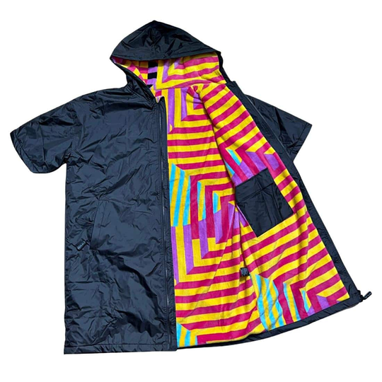 TLS Tools Adults Water Protection Micro Poncho Beach Robe - Algorithm