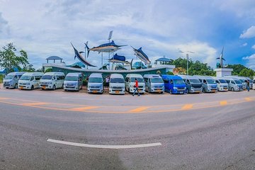 KRABI: Private Van (3-8 Pers) Round Trip Transfer Krabi Airport-Krabi Town