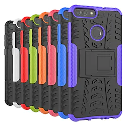Phone Case For Huawei Back Cover Huawei P20 Huawei P20 Pro Huawei P20 lite P10 Plus P10 Lite P10 P8 Lite (2017) Huawei P Smart Plus Shockproof with Stand Armor Tile Armor Hard PC Lightinthebox