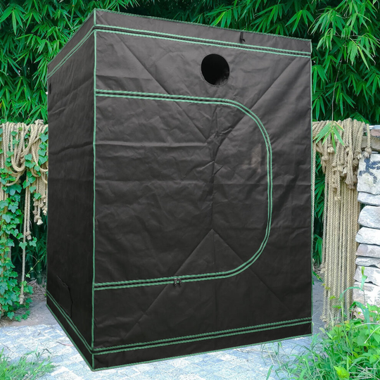(150*150*200cm) Grow Tent Bud Dark Green Hydroponics Room Box Mylar Silver