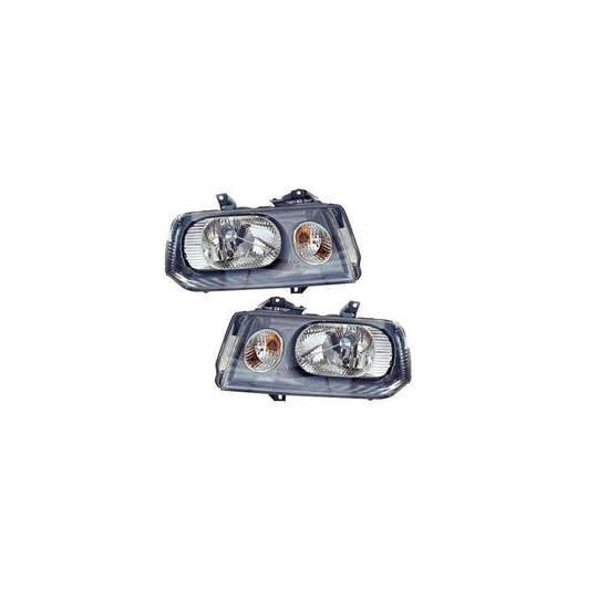 Fiat Scudo Mk1 Van 2004-2006 Halogen Headlights Headlamps 1 Pair O/S & N/S