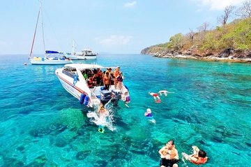 Speed Boat Private Sunset Snorkeling and sightseeing Island from koh samui