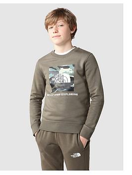 The North Face Kids Box Crew - Khaki