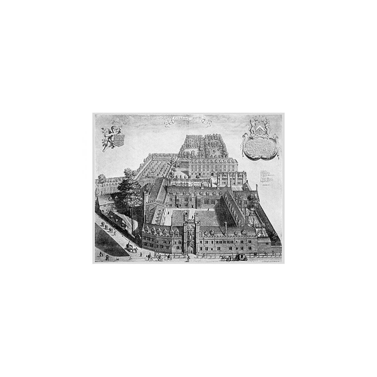 (A2 (42x59cm) ) Christs College, Cambridge (Fine Art Print)