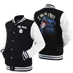 Inspired by Sally Face Sal Fisher Outerwear Anime Coat For Men's Women's Unisex Adults' 3D Print Polyster Lightinthebox