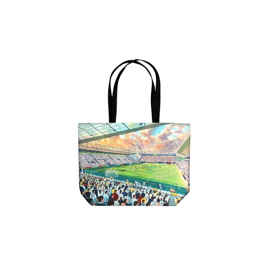 (Canvas Tote Bag) Deepdale Stadium Fine Art - Preston North End Football Club (Tote Bag)