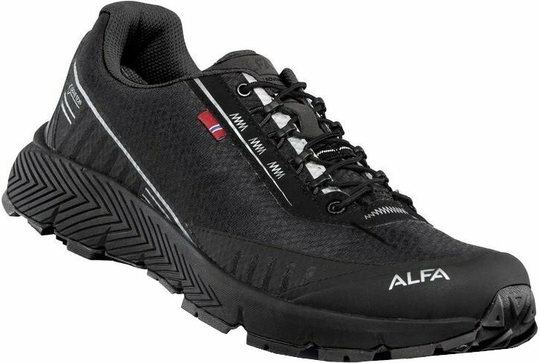 Alfa Mens Outdoor Shoes Drift Advance GTX Black 43