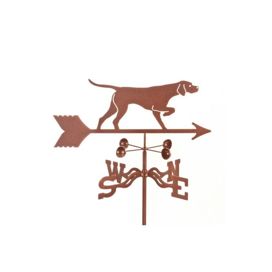 EZ Vane EZ1414-PT Pointer Dog Weathervane with Post Mount