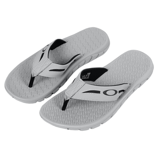 (UK 8, Stone Gray) Oakley Sport Mens Operative 2.0 Quick-Drying Vented Sandals