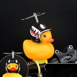 Duck Bike Bell Horn Waterproof Lightweight Durable Alarm Sound for Road Bike Mountain Bike MTB Cycling Bicycle Silica Gel Blue 1 pcs Lightinthebox