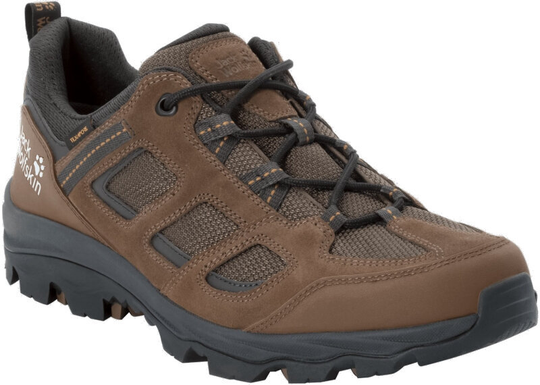 Jack Wolfskin Mens Outdoor Shoes Vojo 3 Texapore Low Brown/Phantom 41