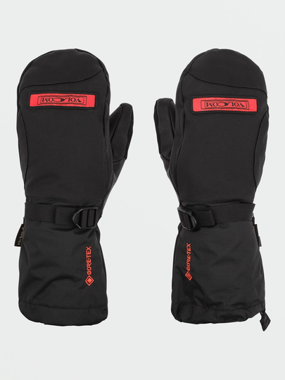 Men's Volcom 91 Gore-Tex Mittens - Black