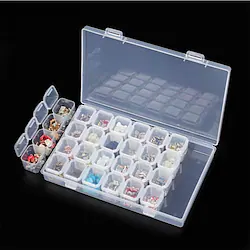 28 Grids Diamond Painting kits Plastic Storage Box Nail Art Rhinestone Tools Beads Storage Box Case Organizer Holder kit GYH Lightinthebox