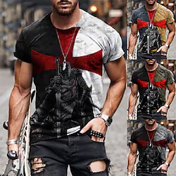 Inspired by The Last Templar Crusader Knights Templar Crusader T-shirt Cartoon Manga Anime Retro Graphic Hoodie For Men's Women's Unisex Adults' 3D Print 100% Polyester Lightinthebox