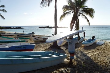 Paddleboard, snorkel and Surf Jeep Tour in Cozumel