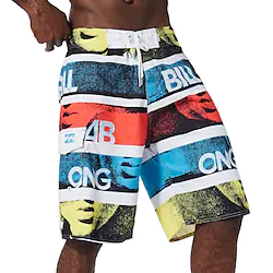 Men's Swim Trunks Swim Shorts Quick Dry Board Shorts Bathing Suit with Pockets Drawstring Swimming Surfing Beach Water Sports Stripes Summer Lightinthebox
