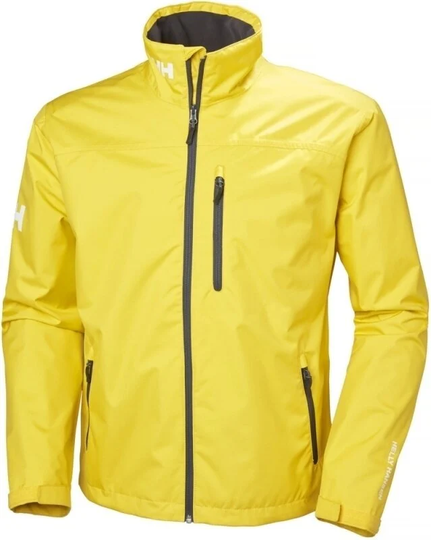 Helly Hansen Men's Crew Sailing Jacket Sailing Jacket Sulphur S