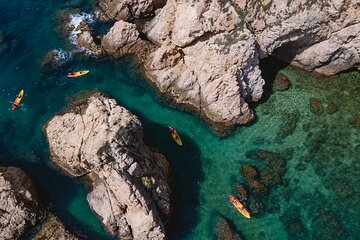 Costa Brava Kayak and Snorkel Tour, Food experience and a visit to Tossa de Mar