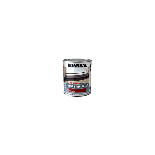 Ronseal Diamond Hard Doorstep Paint 250ml - Tile Red