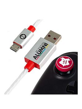 Official Harry Potter Micro-Usb Led Charge Cable & Thumb Grips (Ps4 And Xbox One)