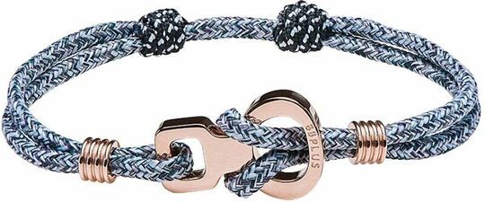 8bPlus French Kiss Wristband Wristband Grey Melange/Rose Gold
