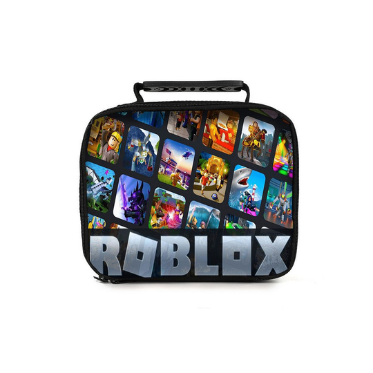 (Pattern 18) Roblox Lunch Bags Thermal Insulated Cooler Box