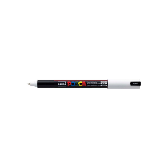 Posca White 0.7mm Extra Fine Marker Pen