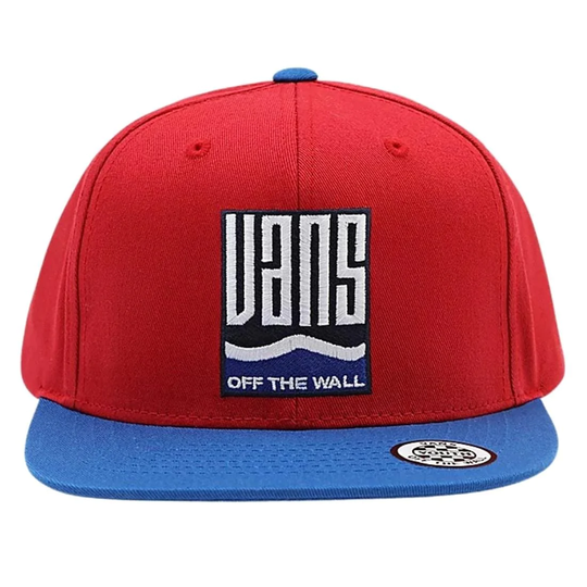Vans Boys Maze Kids Snapback Cap - Red