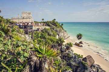 Tulum Ruins, Snorkel, Turtle Sighting, Underground Caves and Cenote Tour