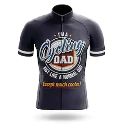 21Grams Men's Cycling Jersey Short Sleeve Bike Jersey Top with 3 Rear Pockets Mountain Bike MTB Road Bike Cycling Breathable Quick Dry Moisture Wicking Reflective Strips Black Graphic Polyester Lightinthebox