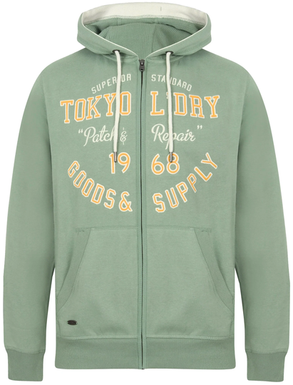 Hoodies / Sweatshirts Harper Brush Back Fleece Zip Through Hoodie In Green Bay - Tokyo Laundry / S - Tokyo Laundry