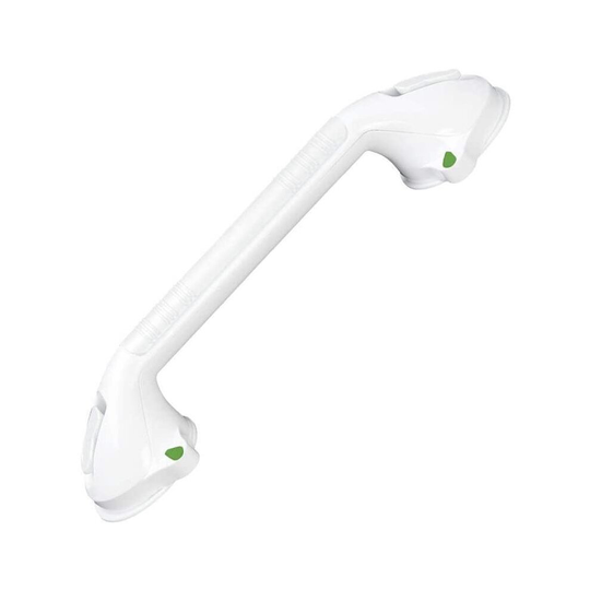Wenko Secura Wall Grip with Indicator - Bath/Shower Support Handrail Bar, 59 cm