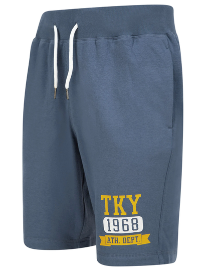 Jogger Shorts Caller Brushback Fleece Jogger Shorts In Vintage Indigo - Tokyo Laundry / S - Tokyo Laundry