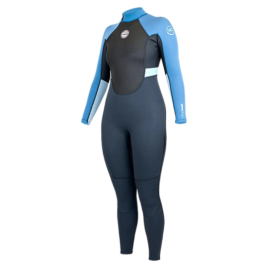 Alder Women's Impact 3/2mm Full Back Zip Wetsuit 2022 - Graphite