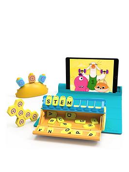 Playshifu Plugo Stem Wiz Pack - Count, Letters &Amp; Link. Maths Games, Words, Magnetic Blocks | Stem Toys Ages 4-10 (Works With Ios, Android, Fire)