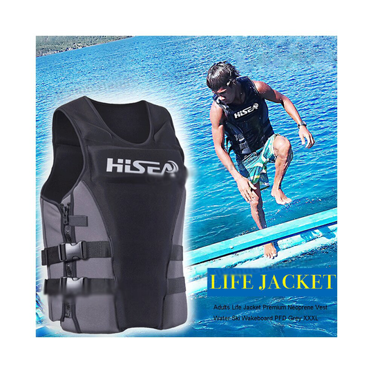 (XL) Adult Life Jacket Kayak Ski Vest Sail Watersport