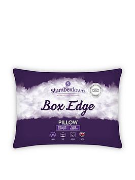 Slumberdown Box Edge Pillow - White