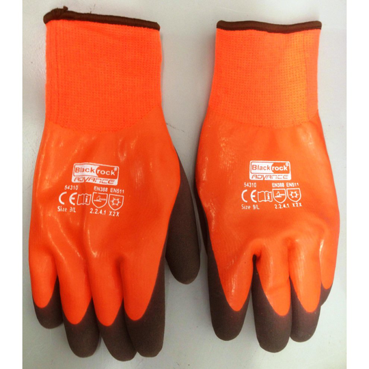 (9 Large) Thermal Car Wash Gloves Waterproof Grip Insulated